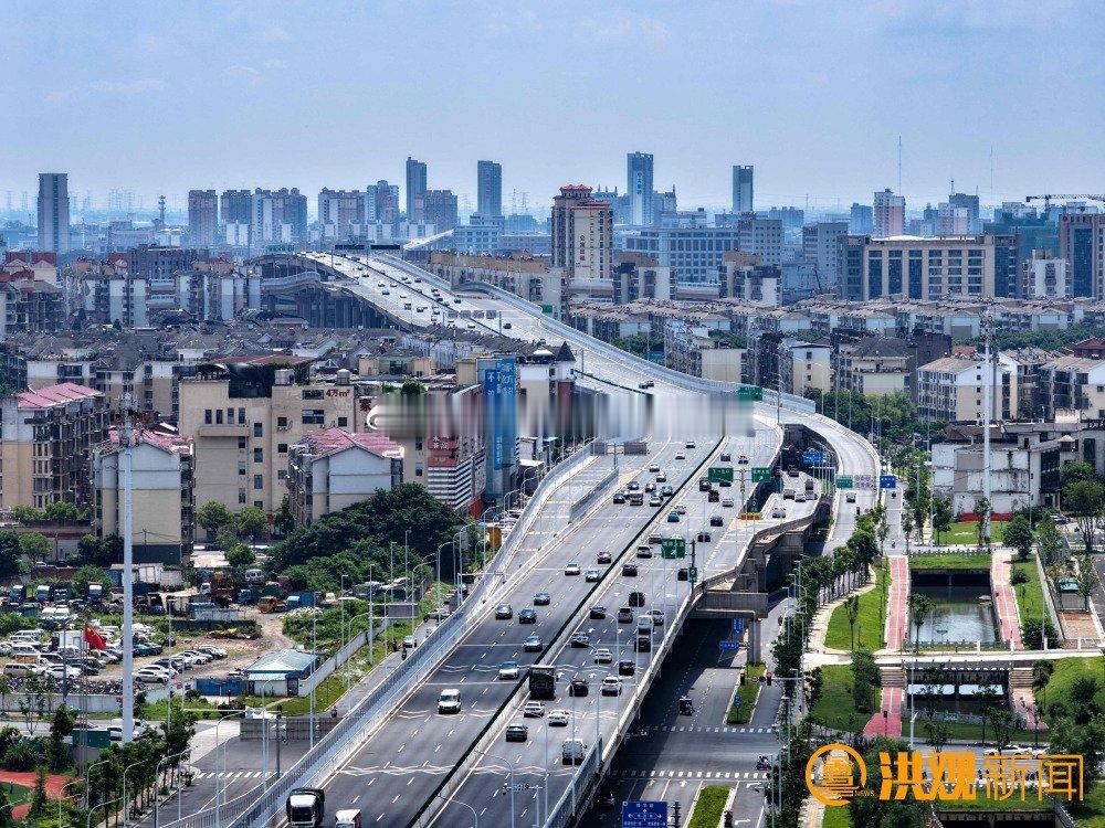 【英雄城交通•道路 | 快速路网 畅行无阻】     南昌 稳中求进高质量发展 