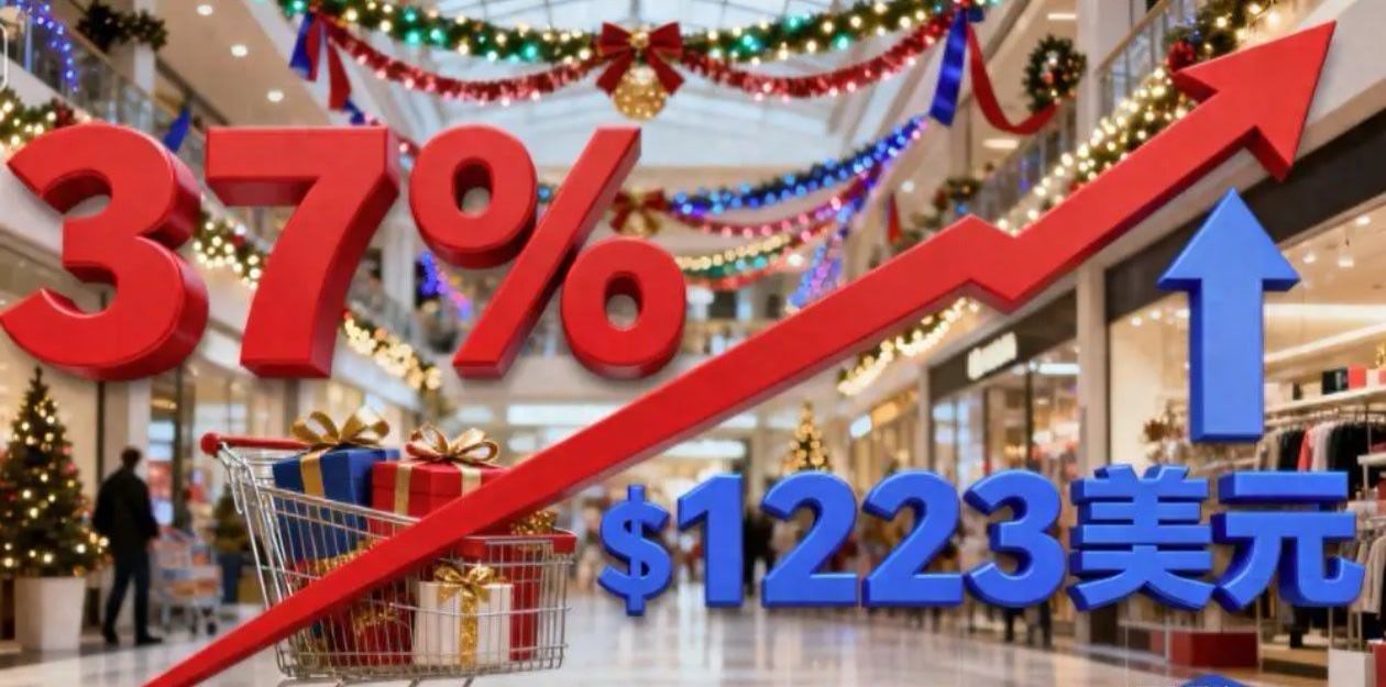 美国在线贷款平台贷款树公司：今年37%的美国人节日购物季负债增加，平均负债从去年