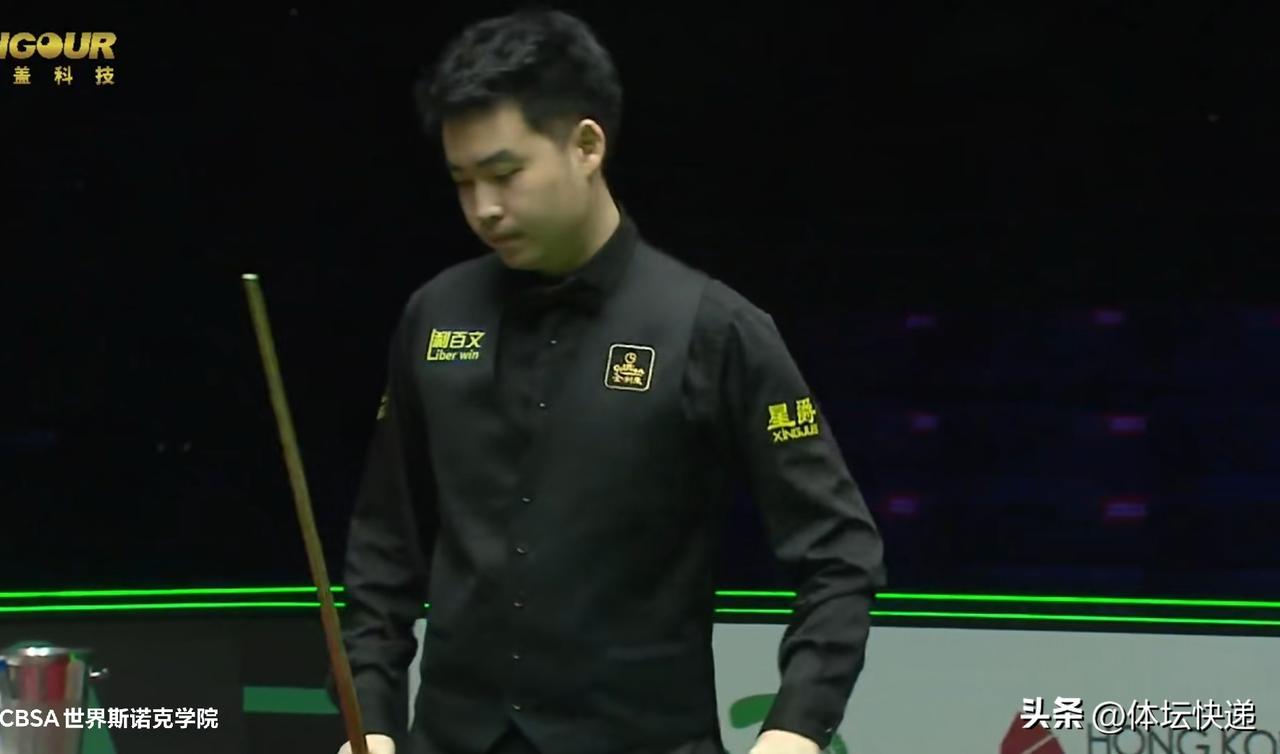 快讯：斯诺克世界大奖赛八强战，在一场中国内战中，斯佳辉5：3战胜庞俊旭，成为继肖