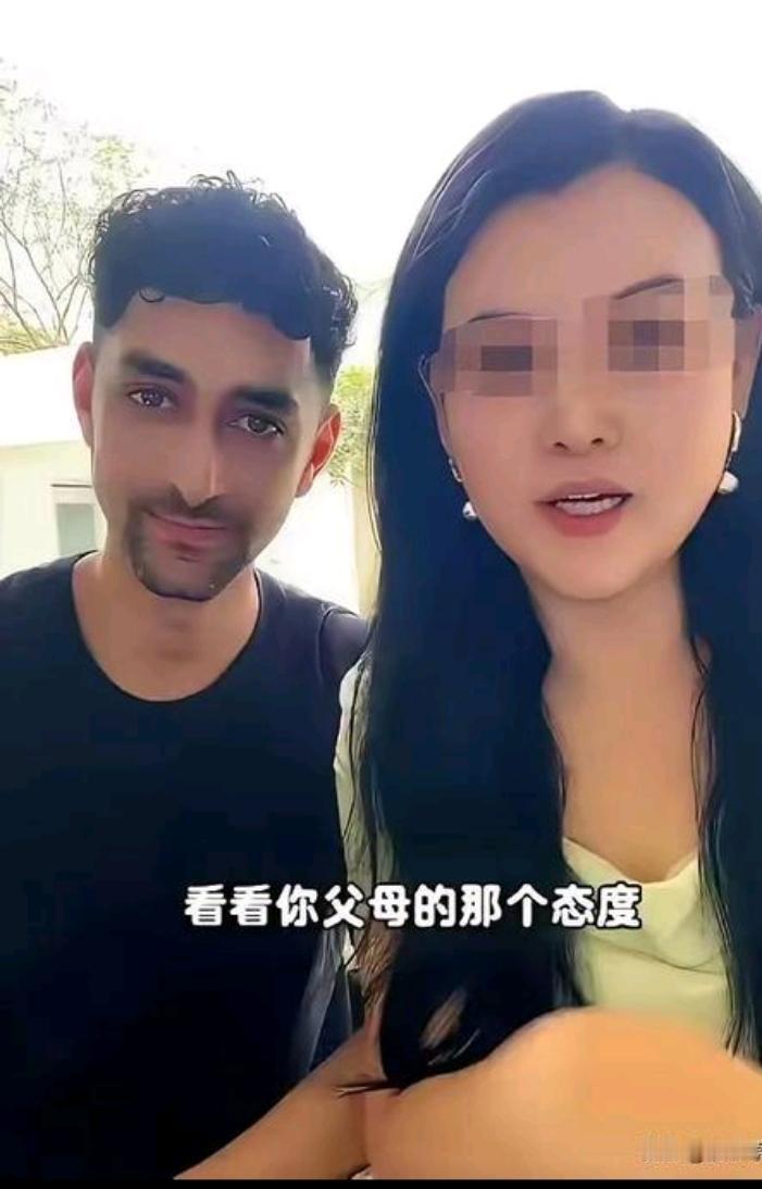 32岁的女网红，找了一个小她9岁的印度男友，并愿意倒贴30万元给男方家里。还许诺