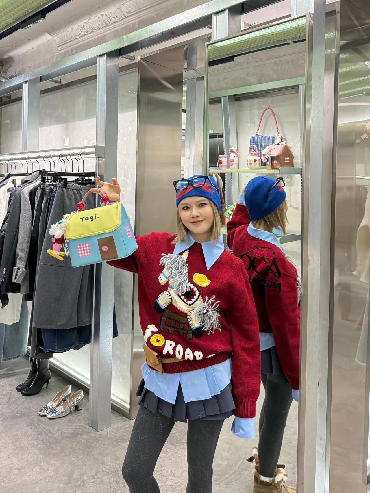 158小个子女生冬季一周穿搭合集 穿搭 小个子穿搭 长沙买手店poca