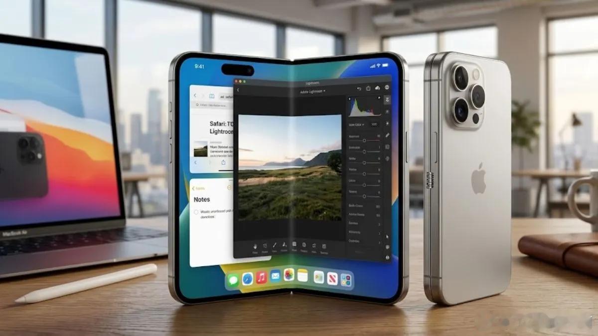 一代神机就此落幕，接下来向你走来的就是iPhone20，全玻璃屏幕，还有首款折叠
