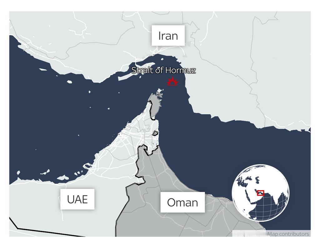 美伊双方较劲，货轮遭殃：伊朗在霍尔木兹海峡向货轮开火

据英国天空新闻网消息，一