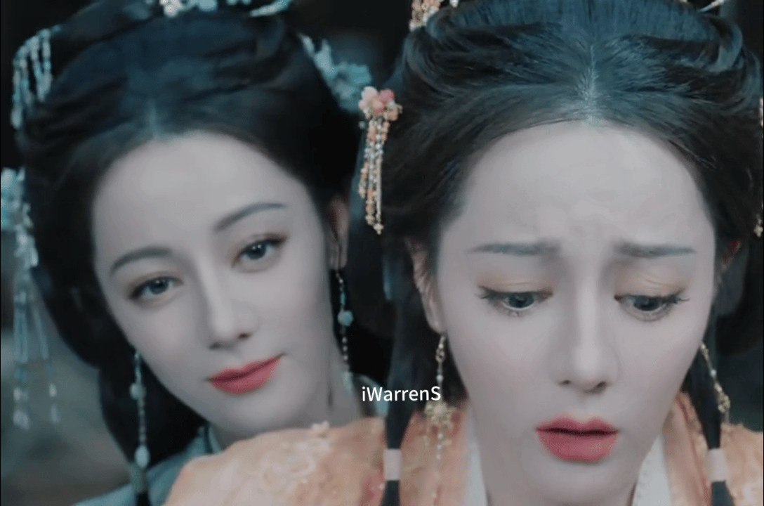 白日提灯预告里两个迪丽热巴贺思慕同框了，感受一下迪丽热巴演技～迪丽热巴的胆子也太