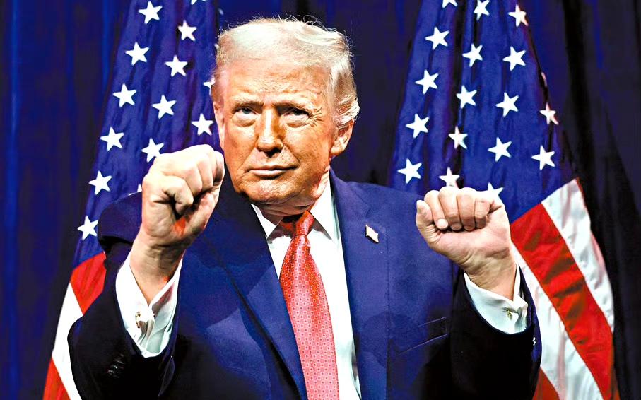 特朗普膨胀了：我将控制全球55%的石油 。