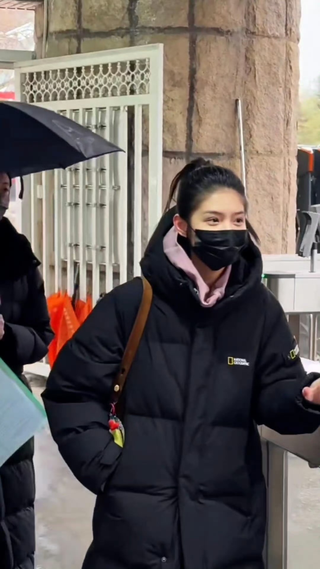 艾米参加北电复试，妹妹好可爱，加油加油！ 