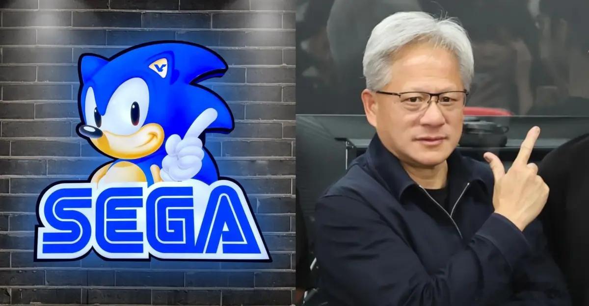 英伟达与世嘉的合作始于1995年。英伟达首款芯片NV1于1995年5月发布，与世
