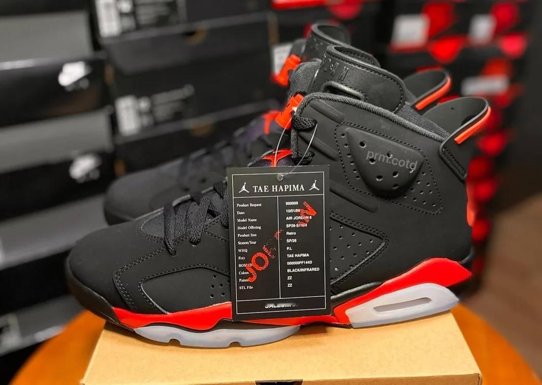 Air Jordan 6 Retro “Reverse Infrared”  2