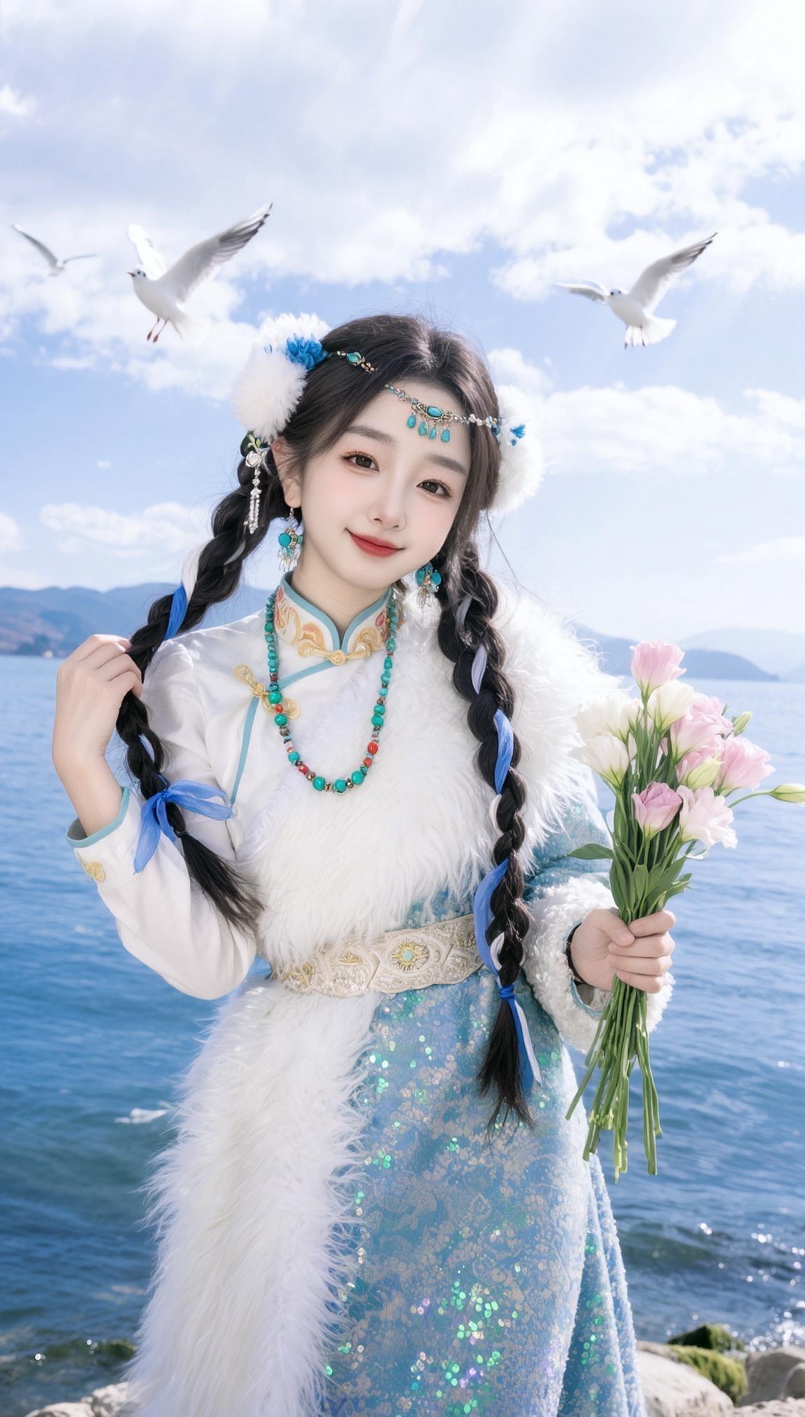 AI森系治愈写真