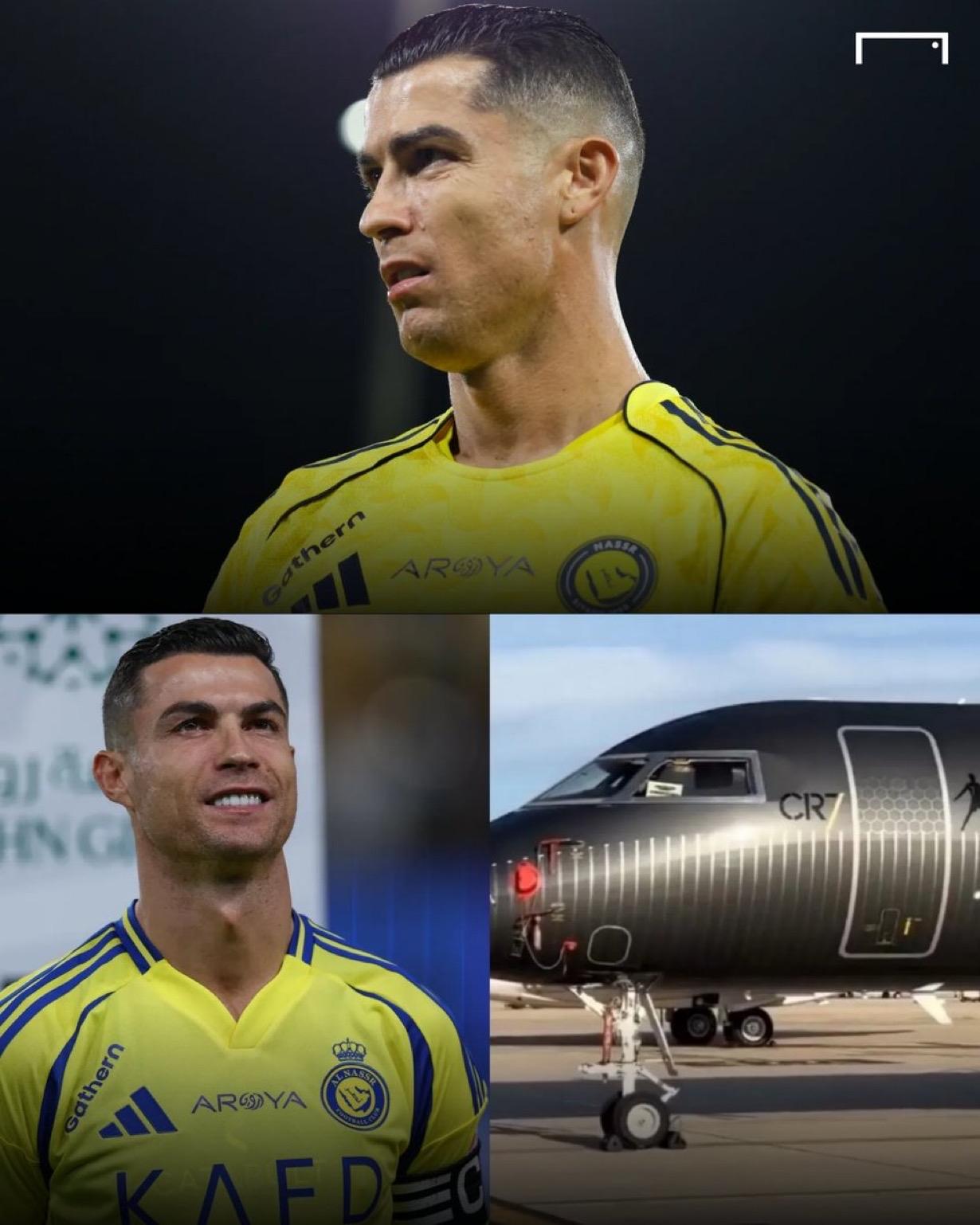 美国驻沙特阿拉伯大使馆遭伊朗无人机袭击后，C罗的私人飞机离开沙特阿拉伯飞往马德里