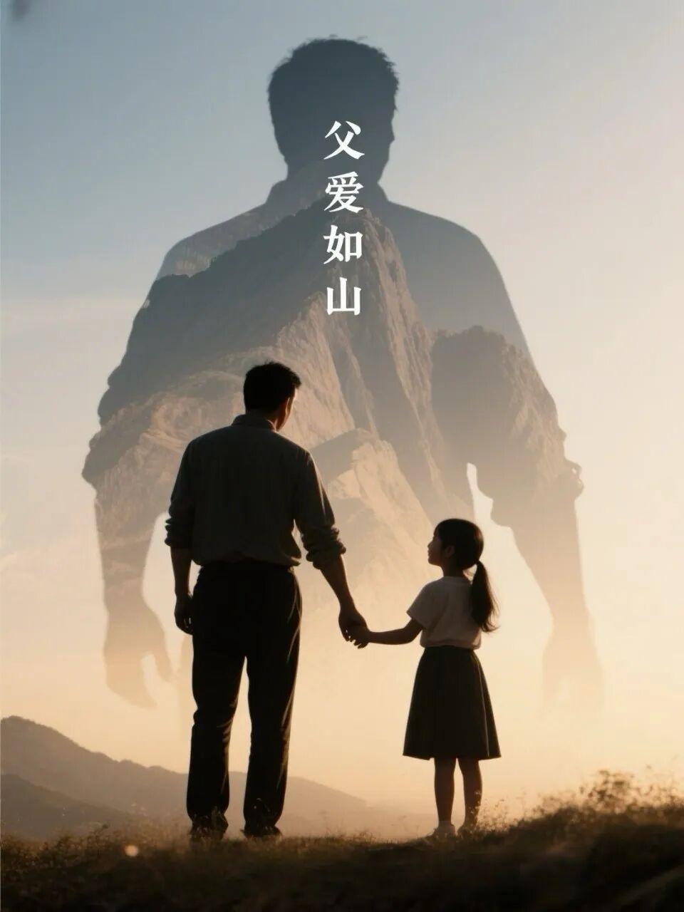 散余霞 · 父爱

无声慈惠如山大。睿泽深似海。情重时岁天年，尽皆人世爰。
  