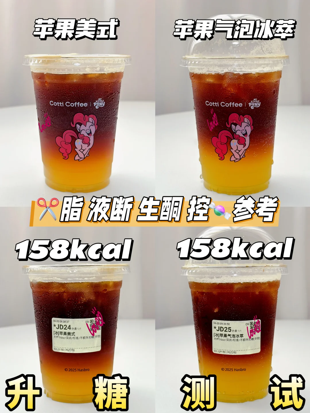 糖量微多↑库迪苹果系列升糖测试 | 附热量🔥