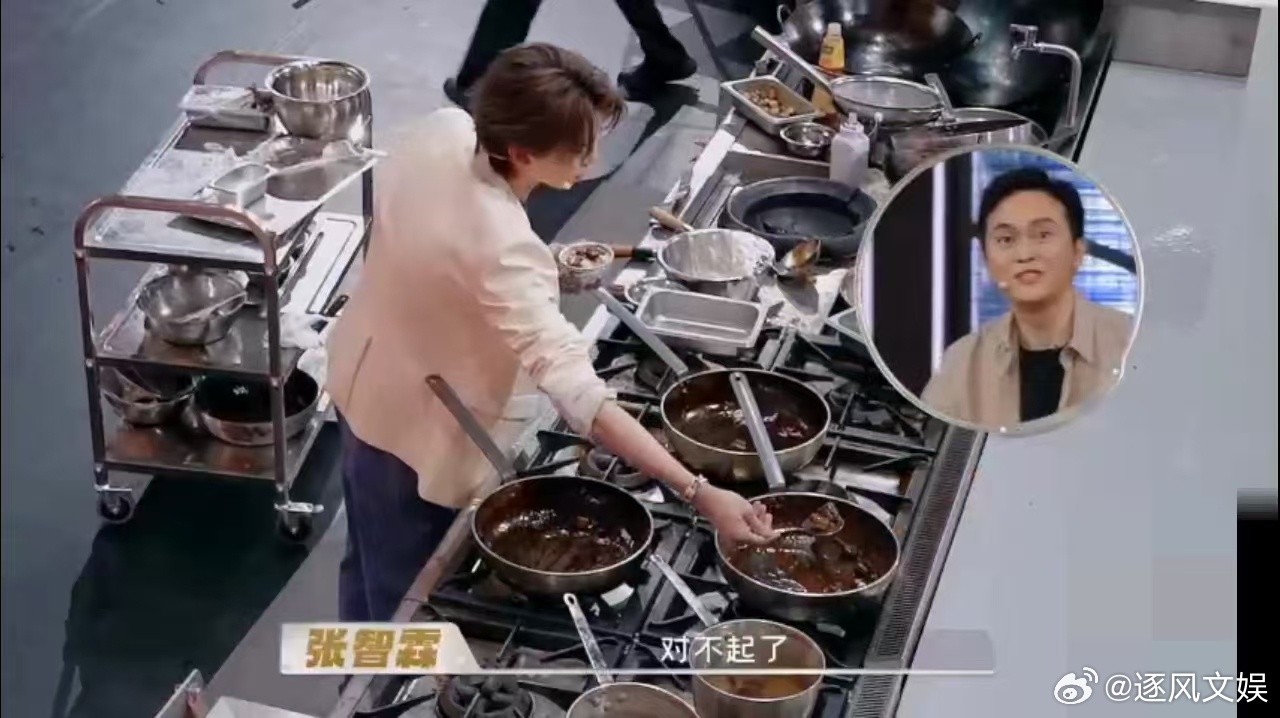 张智霖何浩楠抢吕严碗里的饭天才厨人 不刻意维持荧幕形象的松弛感，是否是当下观众更