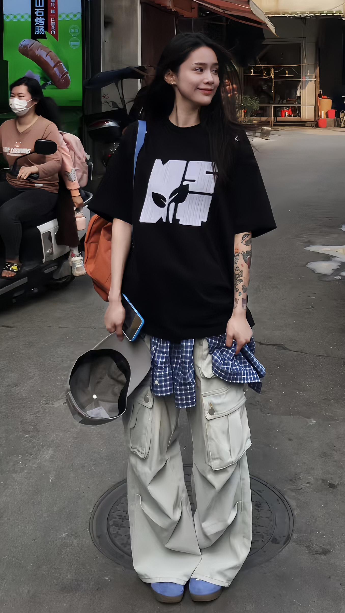 当我用穿搭表达自我。