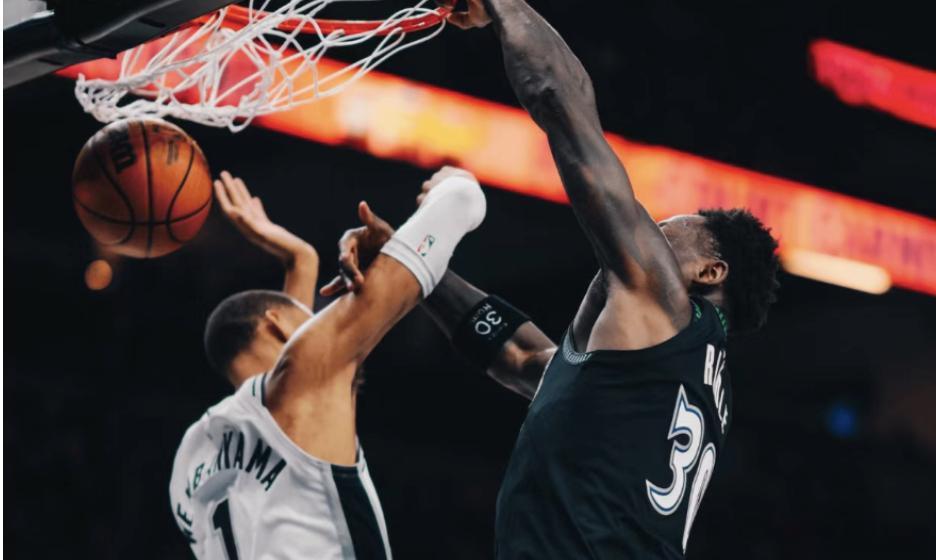 NBA季后赛｜马刺客场险胜森林狼再下一城！大比分2-1，文班亚马季后赛得分创新高
