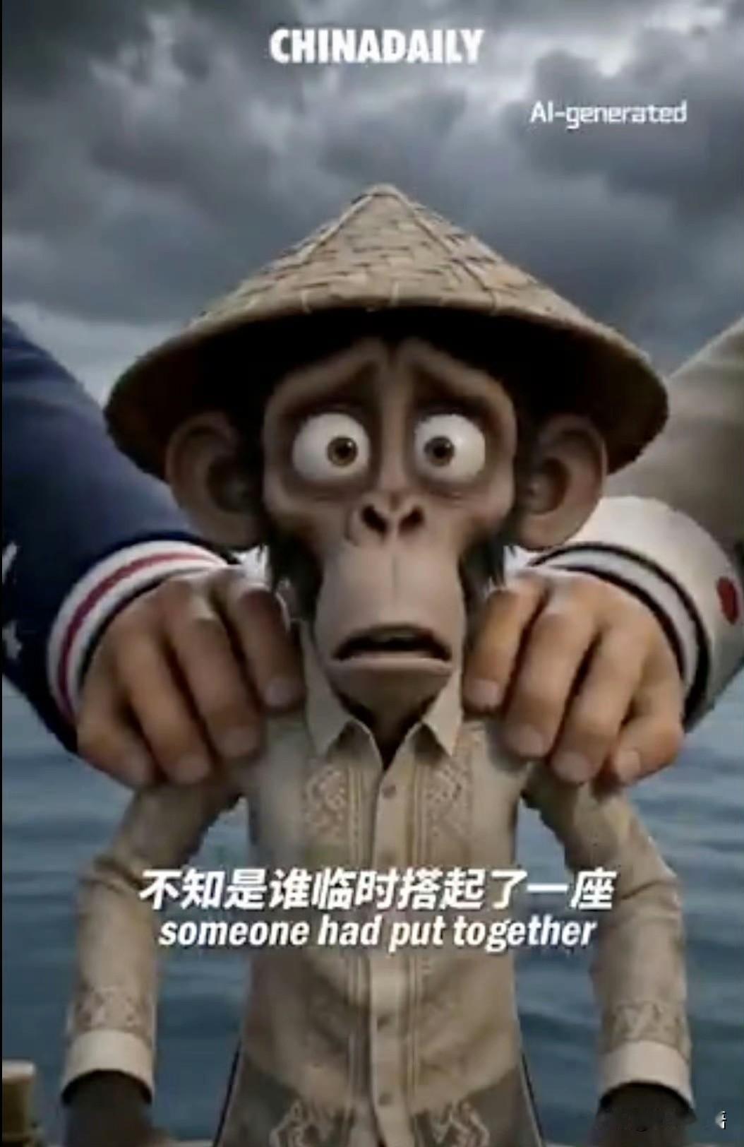 笑死我了，说实话，真的特别像，从脸型到动作都是。
菲猴破防啦，其外交部和国防部接