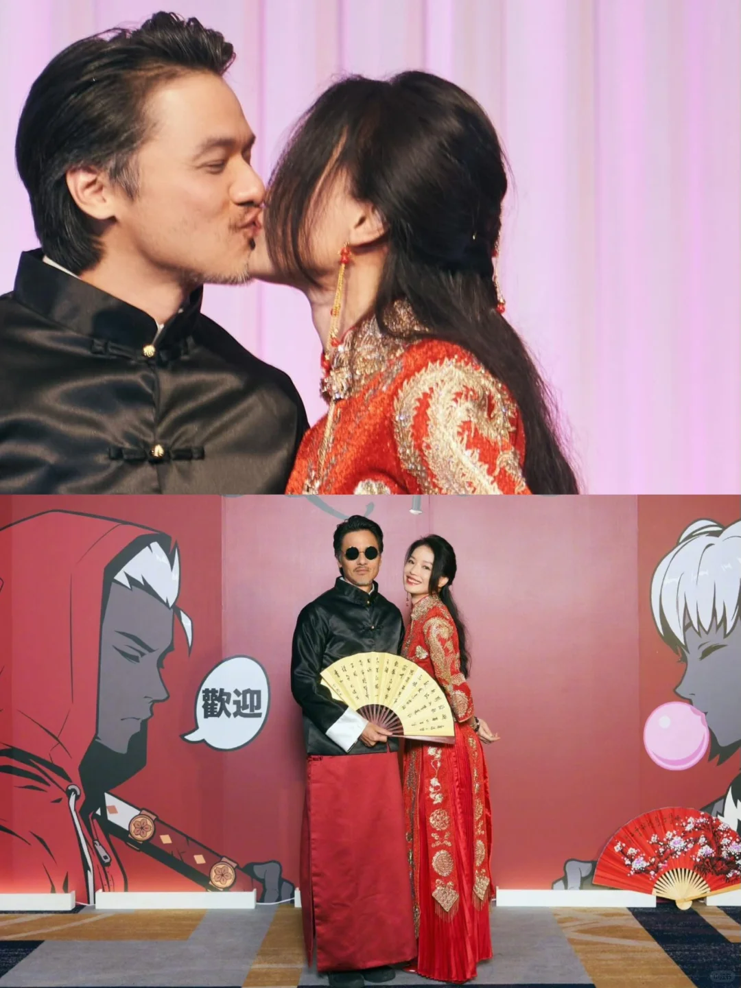 冯德伦舒淇庆祝结婚周年纪念日！
