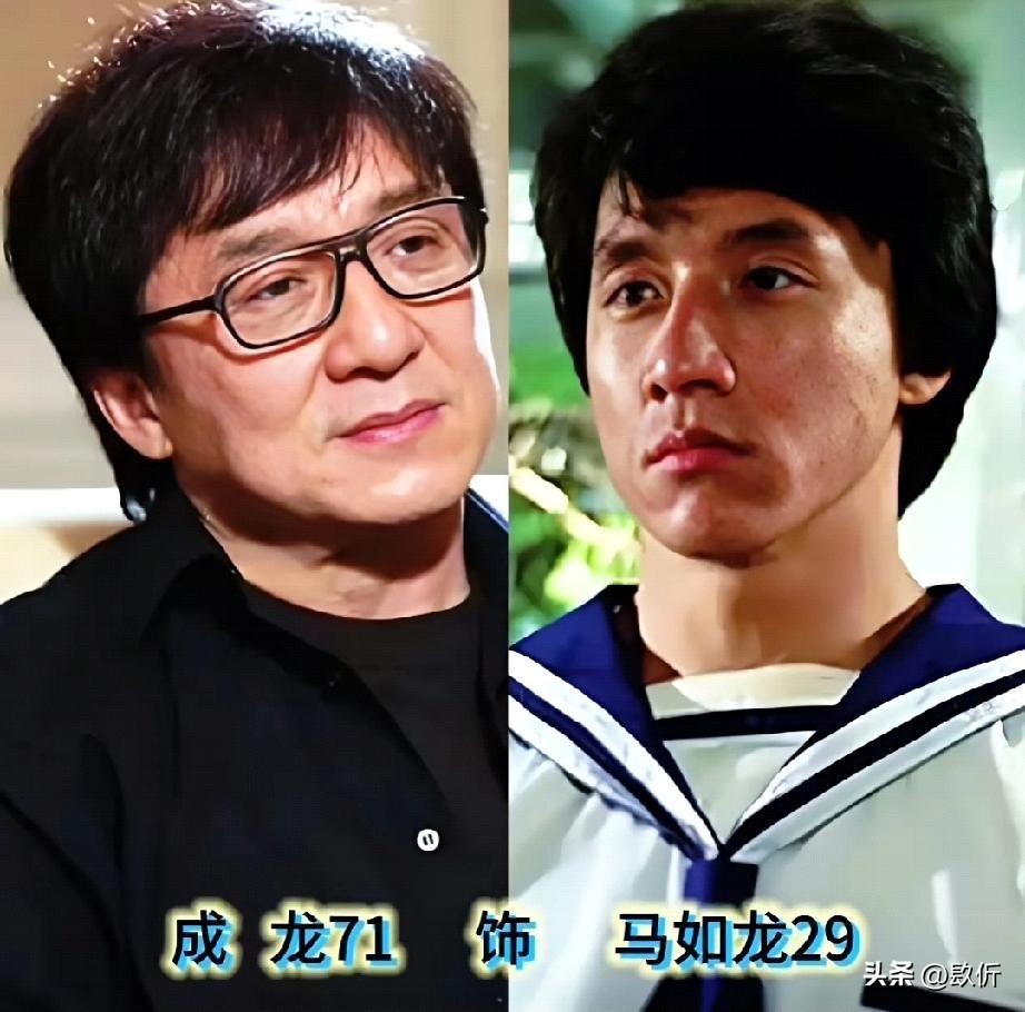 1983年《A计划》，成龙29岁洪金宝34岁，如今一个71一个76，时间都去哪儿