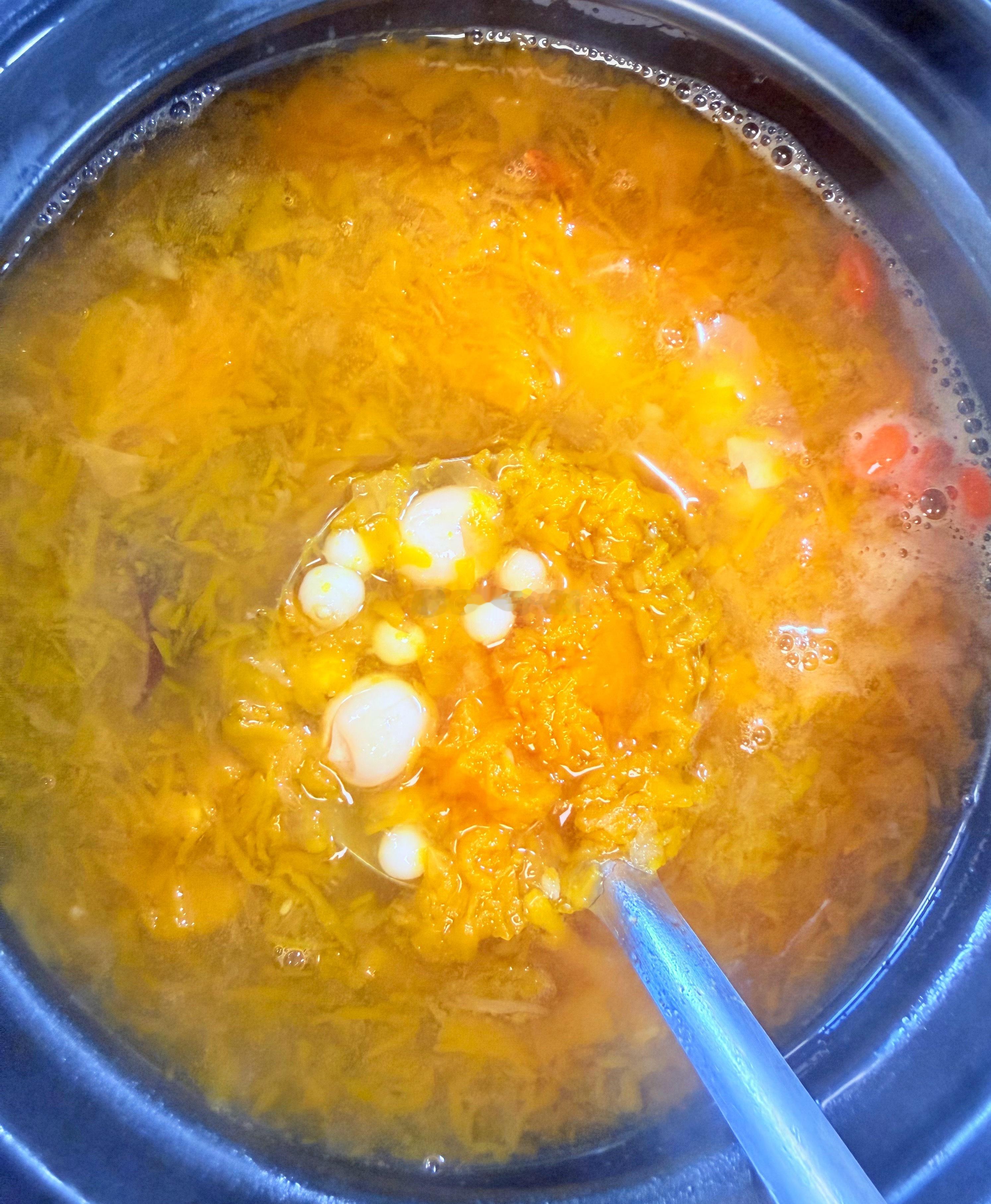 今日宵夜 | | 油豆腐塞肉～芦笋虾仁～南瓜银耳羹[干饭人]又苟了一天，奈斯，晚