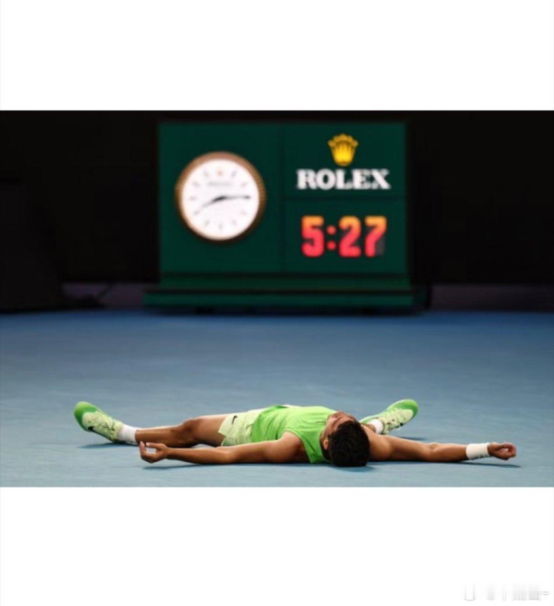 阿尔卡拉斯 vs 德约科维奇 赛前希望的决赛对决成真了。希望都健康完赛！！！如果