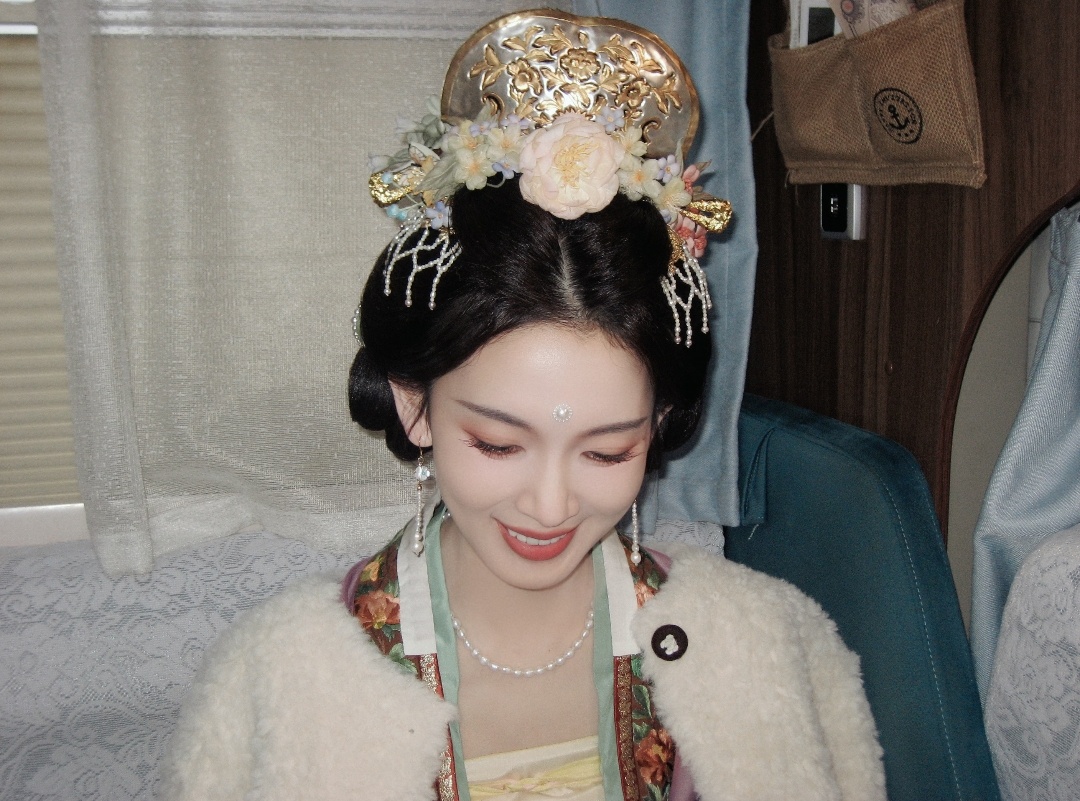 陈瑶分享元宵日常～“汤圆圆圆，好运连连（脸也圆圆）” 