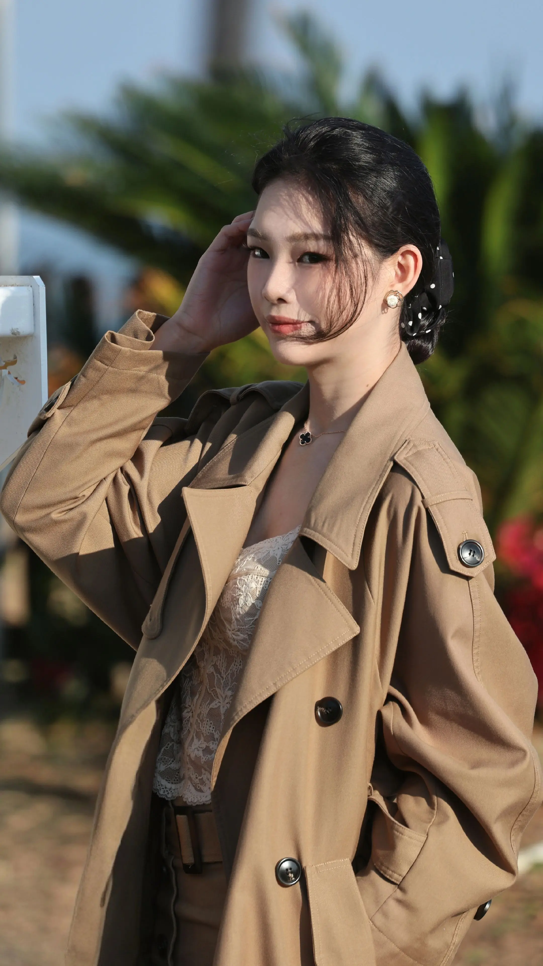 画一片海 穿搭 街拍 第三视角ootd