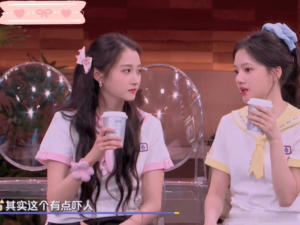 关晓彤和任敏聊天关晓彤问任敏是一个人去的南极吗你好星期六 你们觉得两位同是E型性