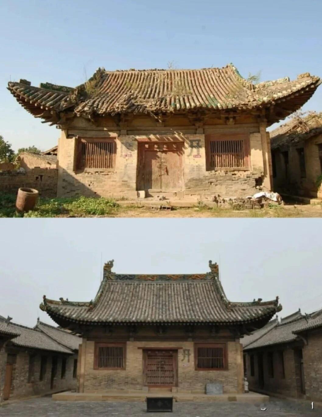 为何访古要趁早？看看山西古建修缮前后的变化！山西的古建数量众多，且不说省保、县保