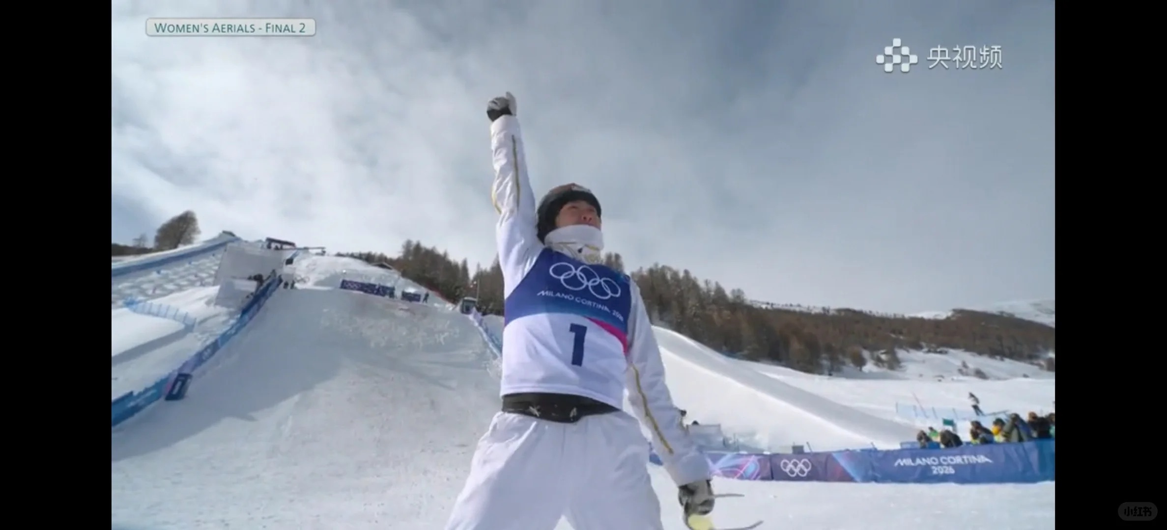 徐梦桃金牌米兰冬奥会自由式滑雪女子空中技巧决赛，35岁徐梦桃以112.90分完美