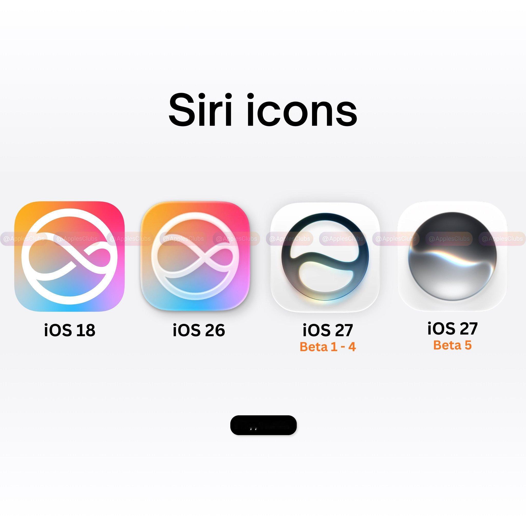 Siri图标的演变 