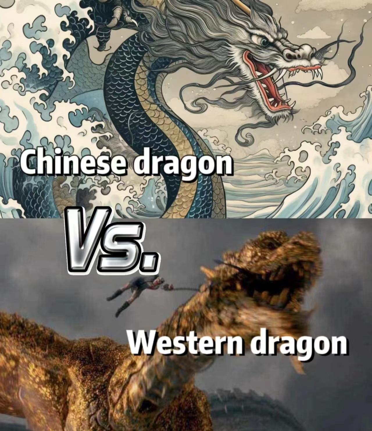 #龙到底该怎么译#

Loong和Dragon，虽译法相同，但其在形式上和内涵上