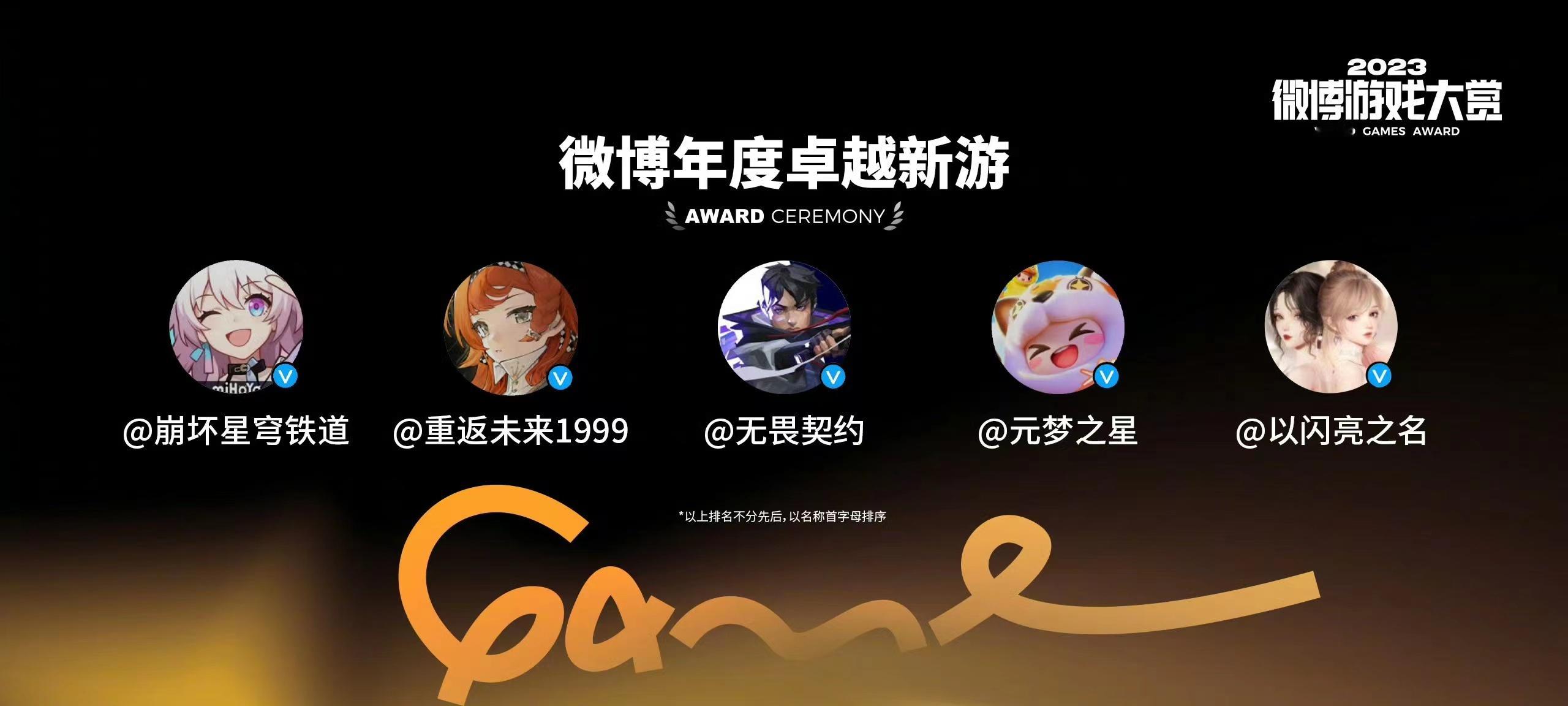 #崩坏星穹铁道#🎉恭喜崩铁拿下【年度卓越新游】🎉期待未来拿下更多的奖项！！！
