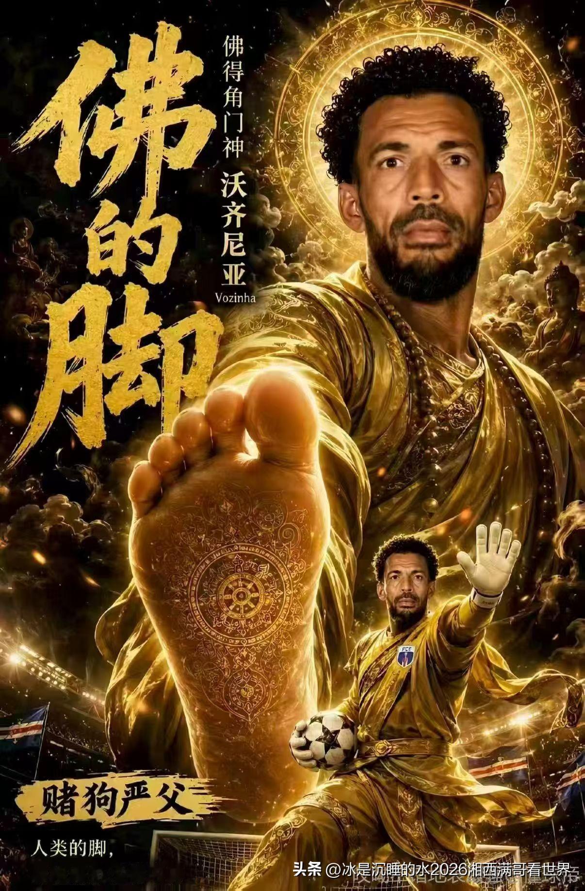 窒息的感觉！不是佛得角，应该是佛的脚🦶！并且是天外飞仙的脚！加时赛第103分钟