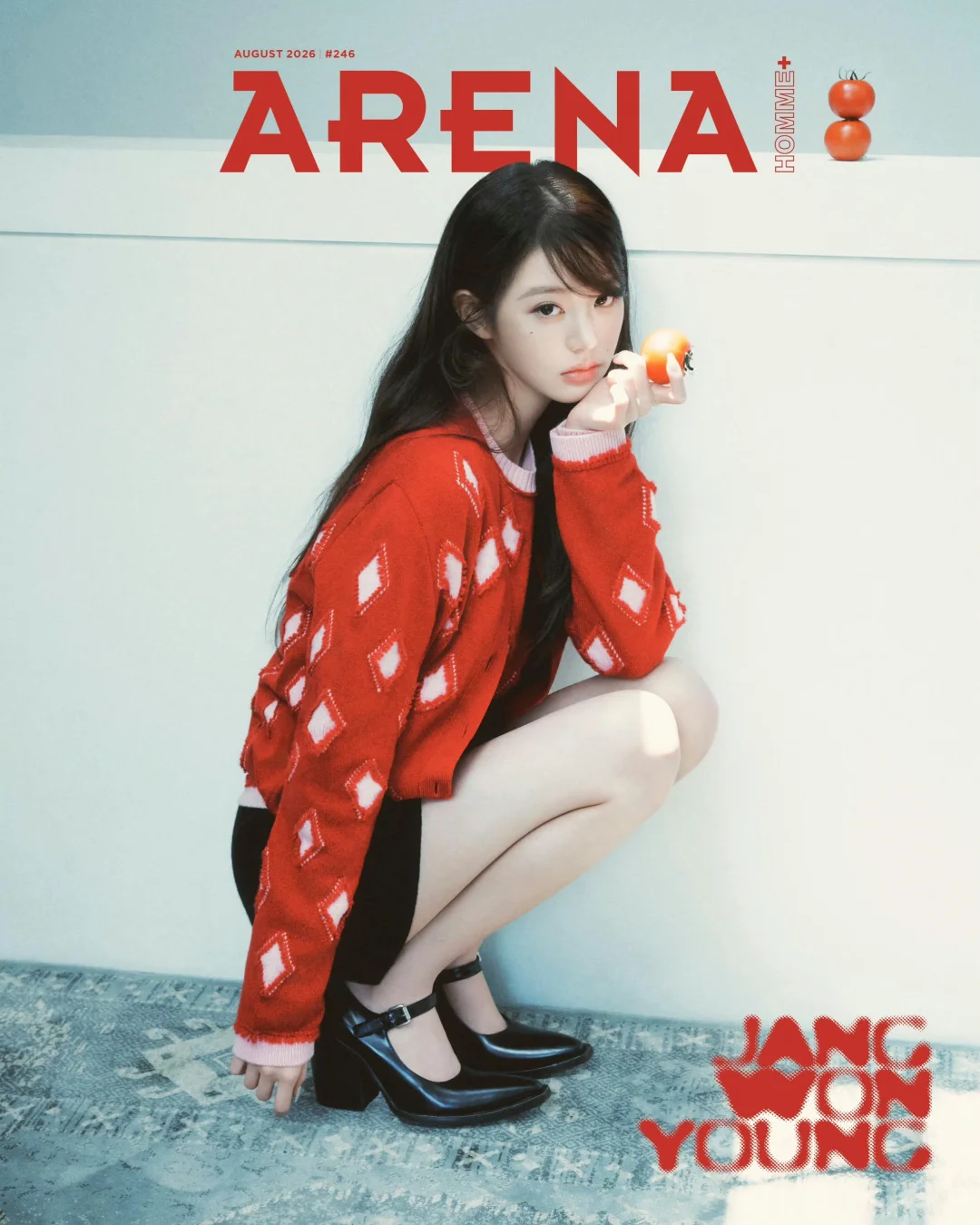 张元英ARENA HOMME新封，清新美丽🌷