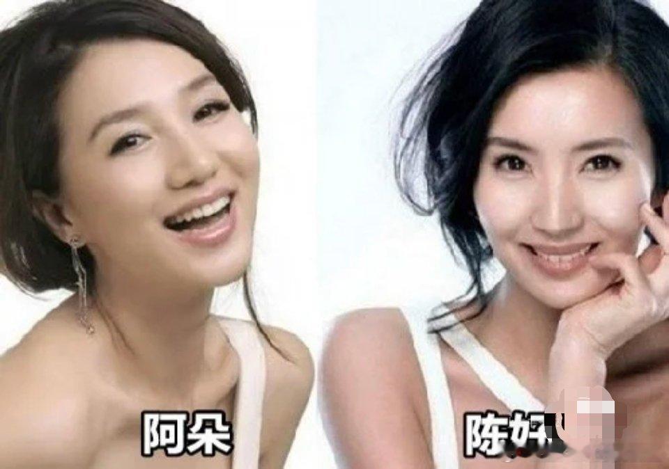 明星也能撞脸啊，这根本分不出来谁是谁 ​​​