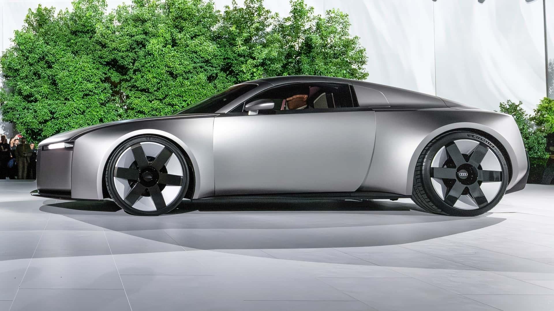 奥迪发布TT继任者，灵感兰源于早期的Auto Union Type C赛车这是奥