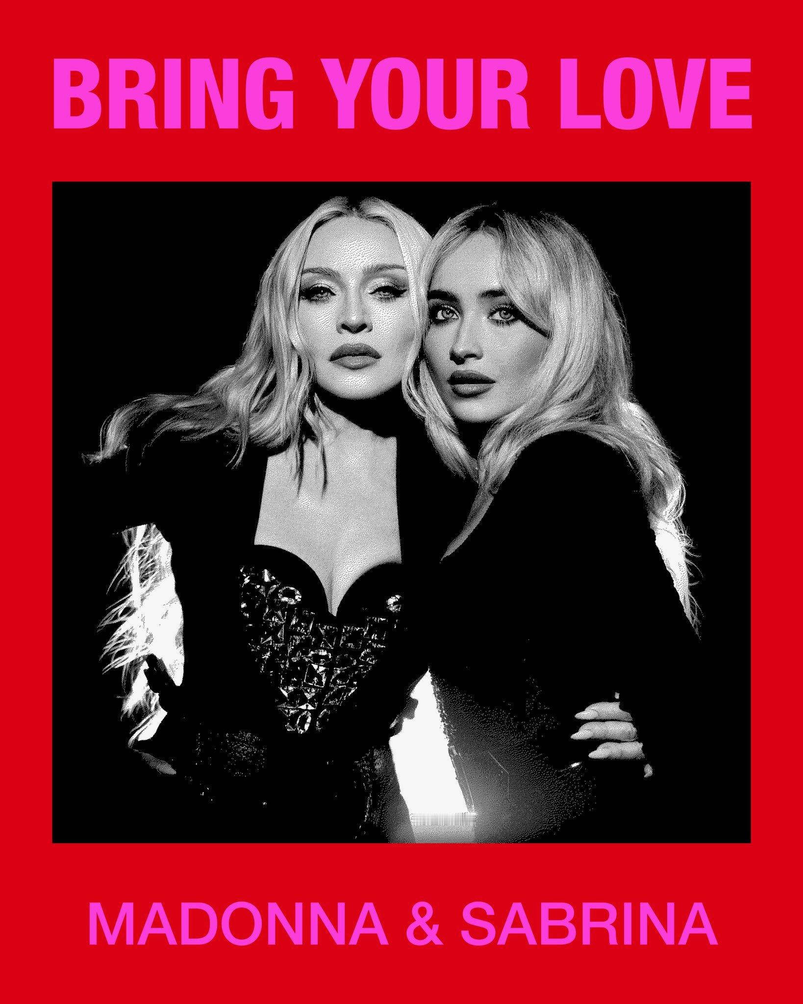 【🆘】Madonna × Sabrina Carpenter宣布合作新单「Br