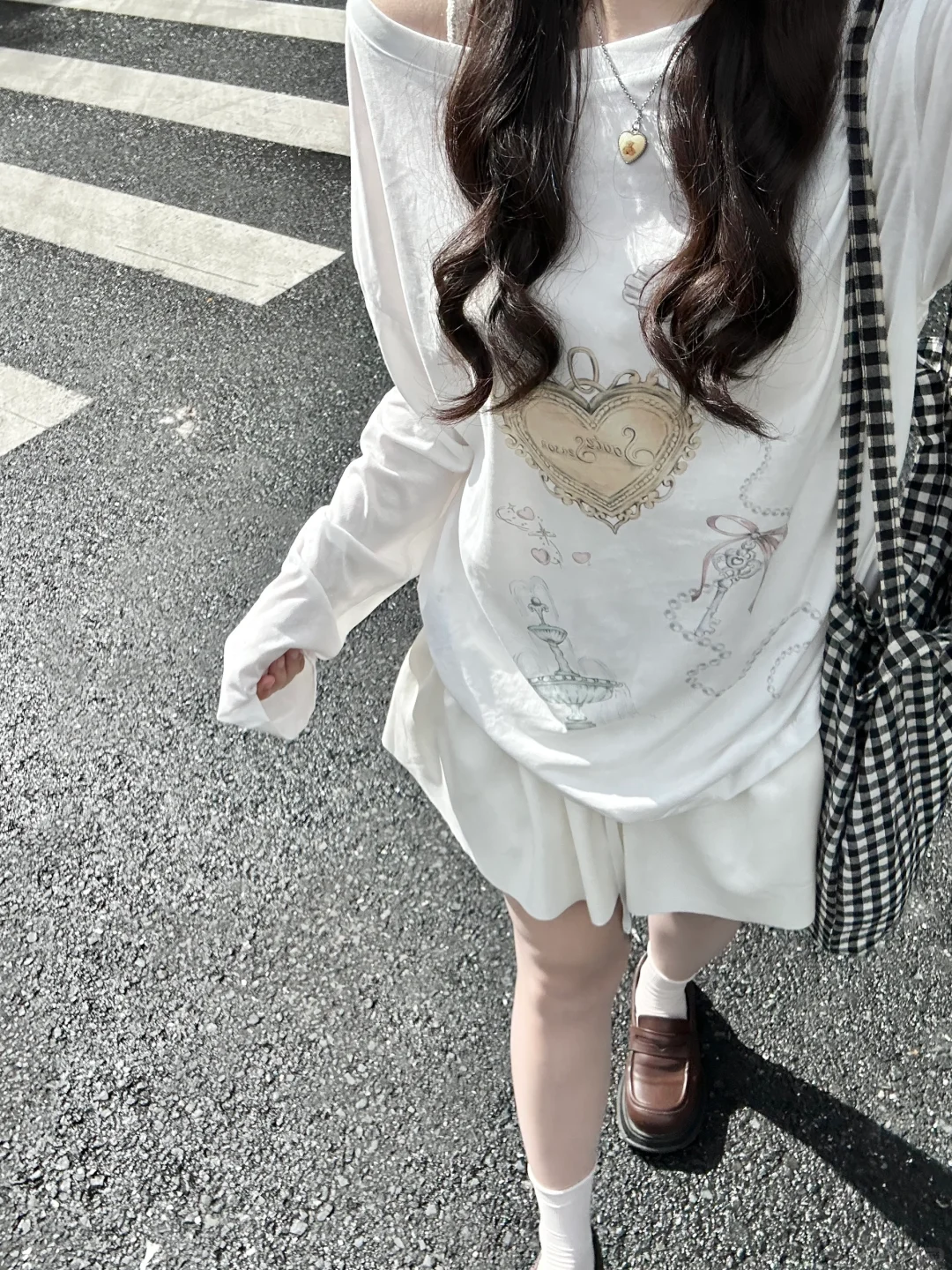 All white