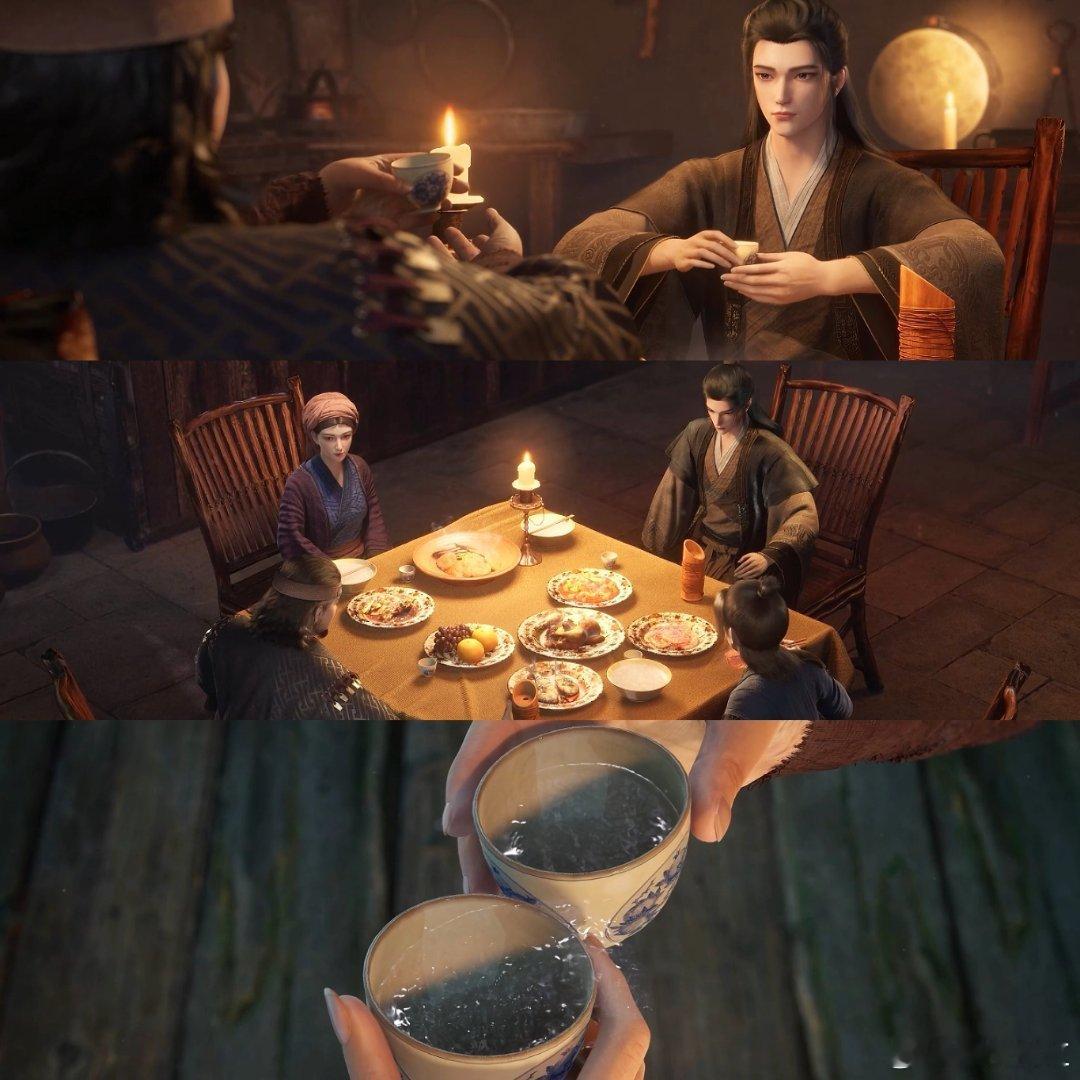 仙逆王林的8步过年法 王林亲手迎灶神，认真除尘备年货，穿上新衣吃团圆饭，看烟花听