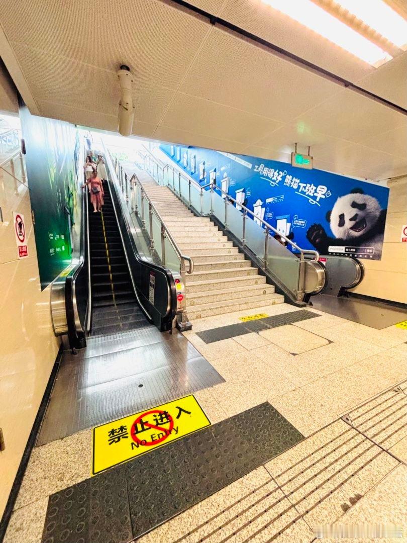 #成都地铁里有只熊猫演我上班#如果是这样的话，那一定会让人觉得非常的幸福，毕竟熊