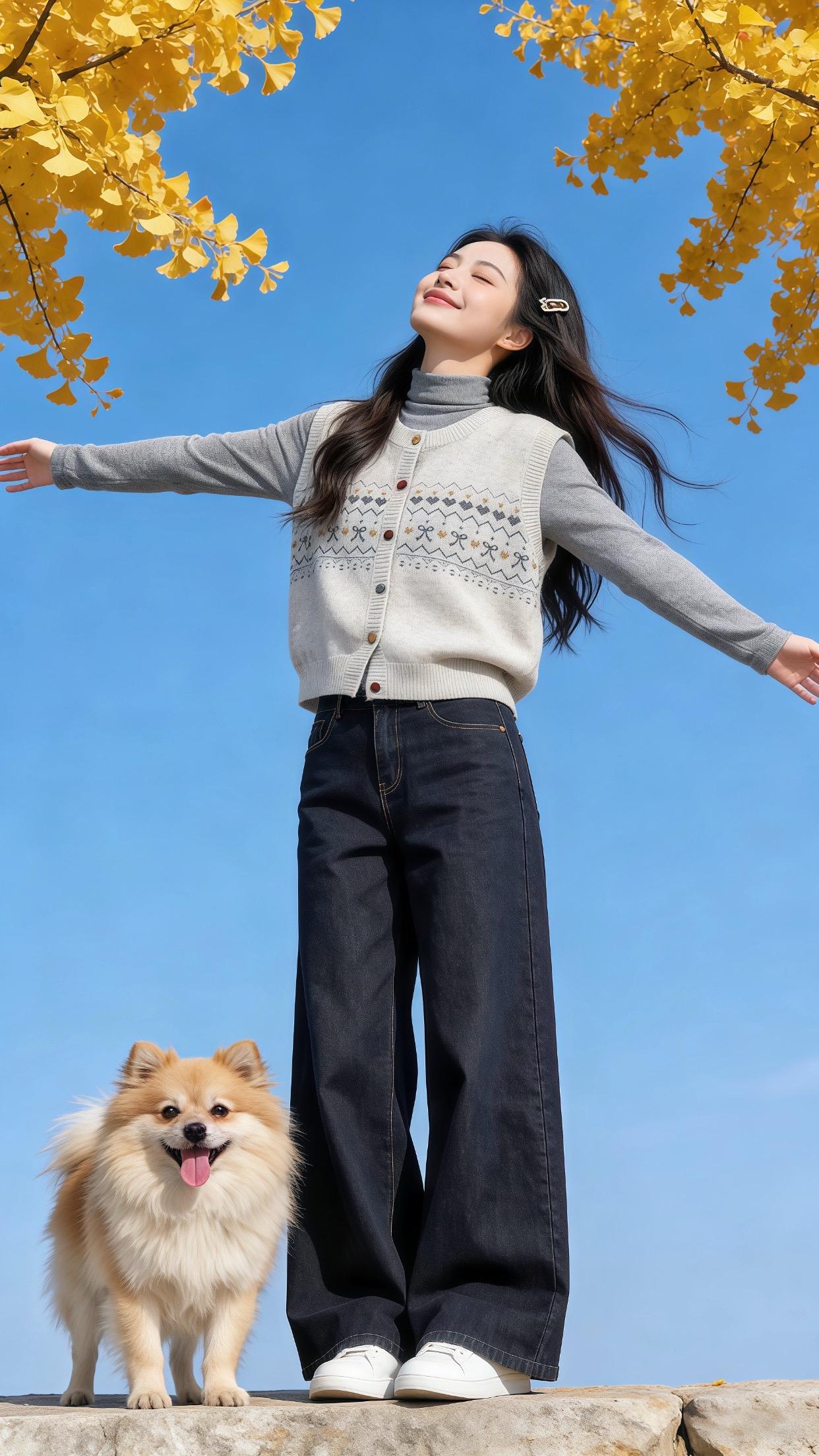 针织马甲 脱下外套也体面的秋冬内搭 冬季穿搭思路 秋冬的低调穿搭也能穿...