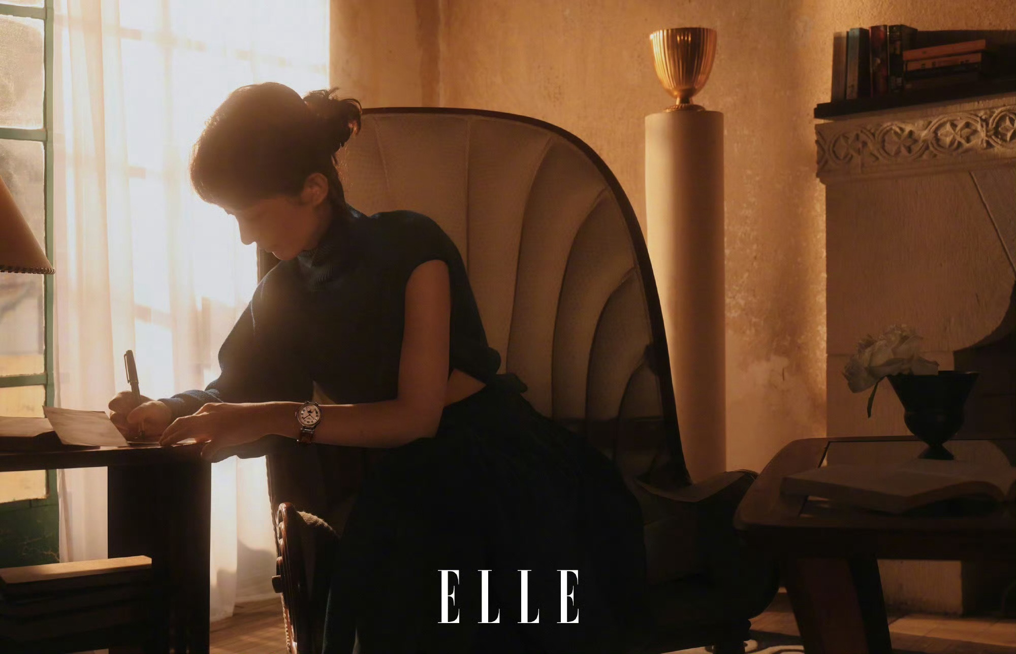 赵丽颖ELLE封面和Elle一起，开启颖宝 开年大爆的2026年