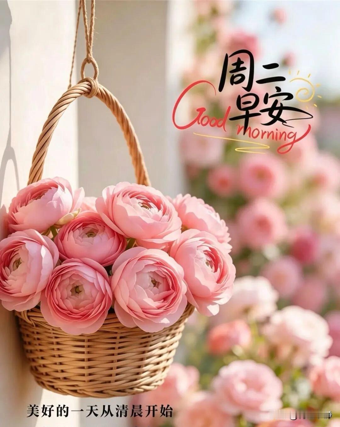 ☀️²⁰²⁶/₀₆.₀₉ ᵕ̈ 周二愉快｜早安🍃🌸☕️🍒🍊
周二已至，夏