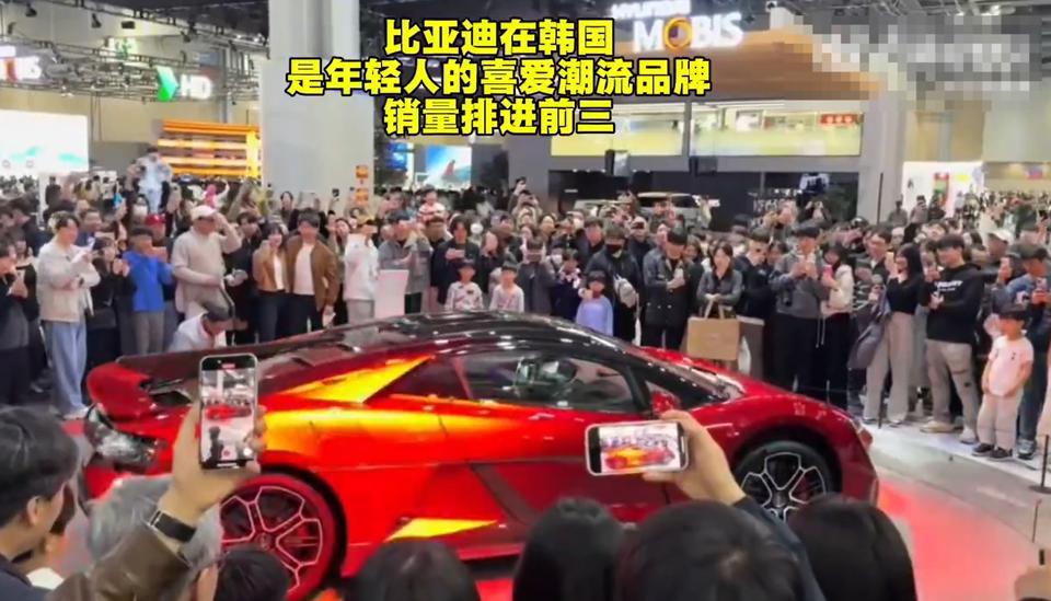 比亚迪在韩国竟然卖的还不错来！

韩国人一向支持国货，买车首选现代和起亚汽车，很