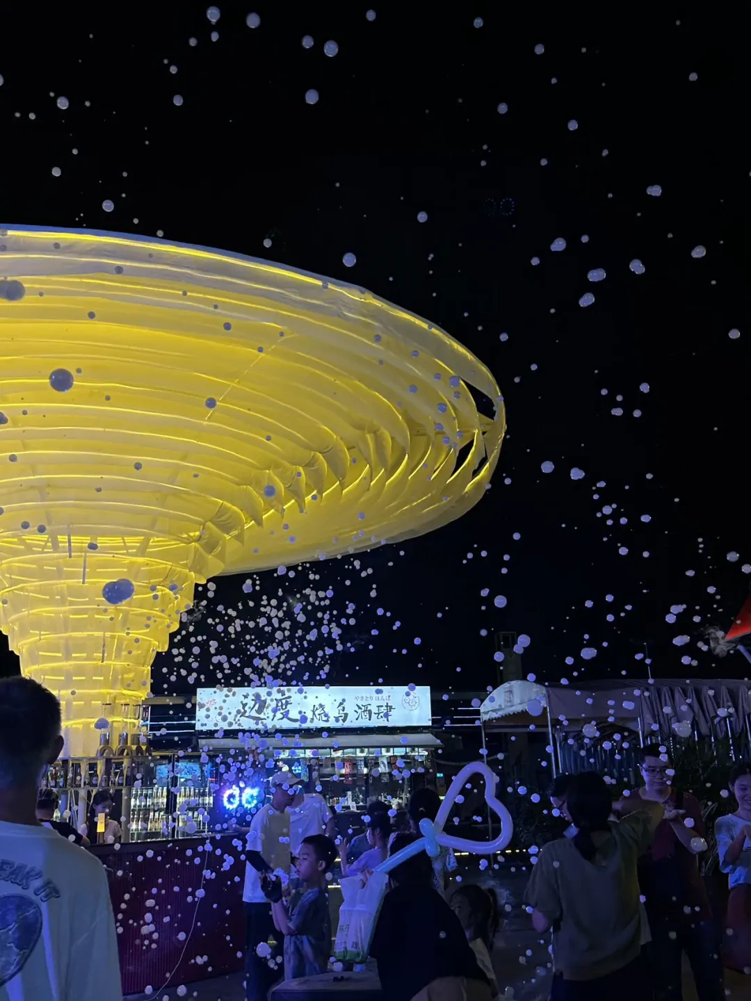 番禺桥南新开的桥南夜市也太chill了！
