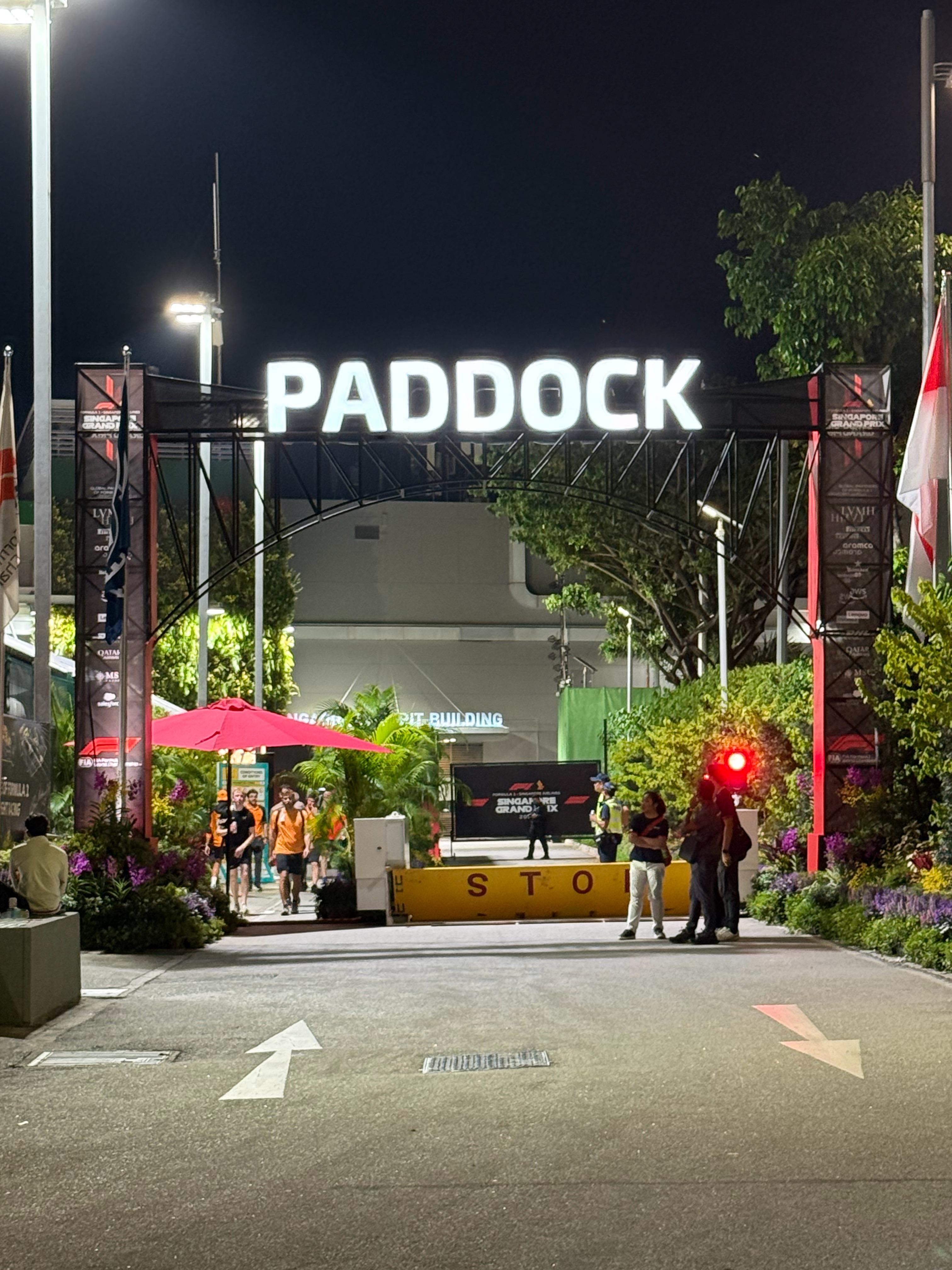 下班👋🏻明天正赛日🏁F12025F1新加坡大奖赛  ​​​