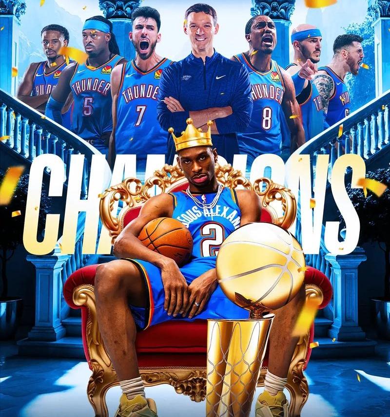 目前来看，总冠军还是雷霆机会最大，像掘金、马刺、骑士都白搭。

今天上又结束了两