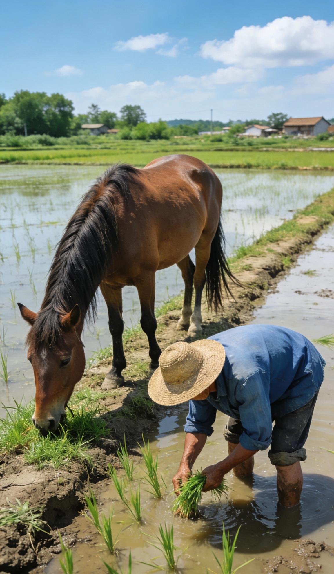 藏在烟火里 庄稼人的低头 是生活的温柔