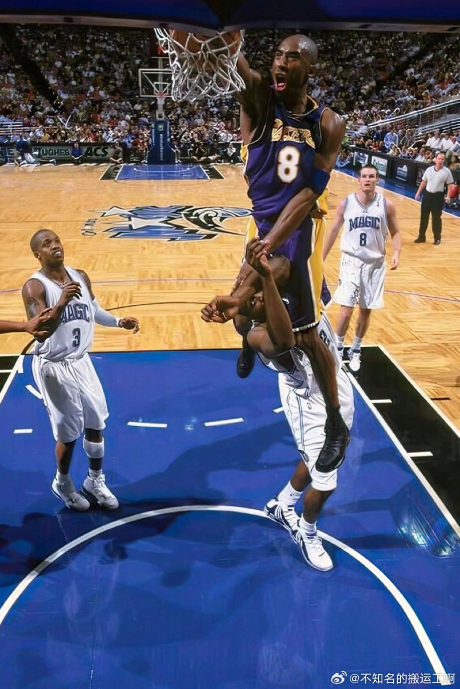 NBA[超话]  唠科8号时期，应该是打法最暴力的阶段 ​​​
