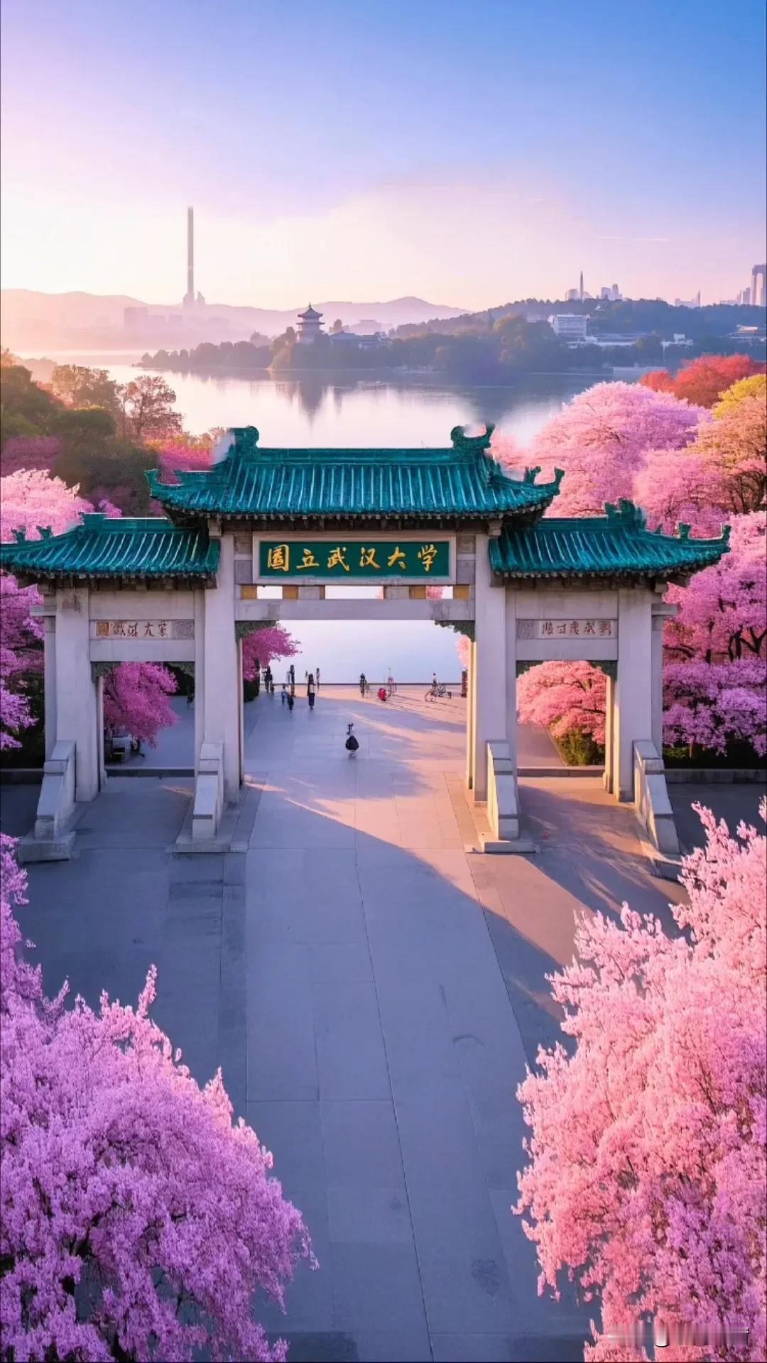 《珞珈山下那道疤》
 
樱花年年开得热闹
档案室里藏着道疤
两年前的风
把一个名